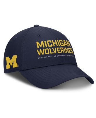 Men's Navy Michigan Wolverines 2025 On-Field Gameday Club Adjustable Hat
