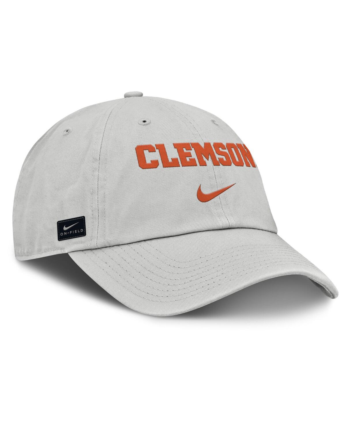 Nike Clemson Off-field Club Gameday  Men's College Adjustable Hat In Gray