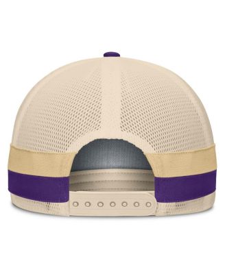 Men's Purple/Cream Washington Huskies Prestige Trucker Adjustable Hat
