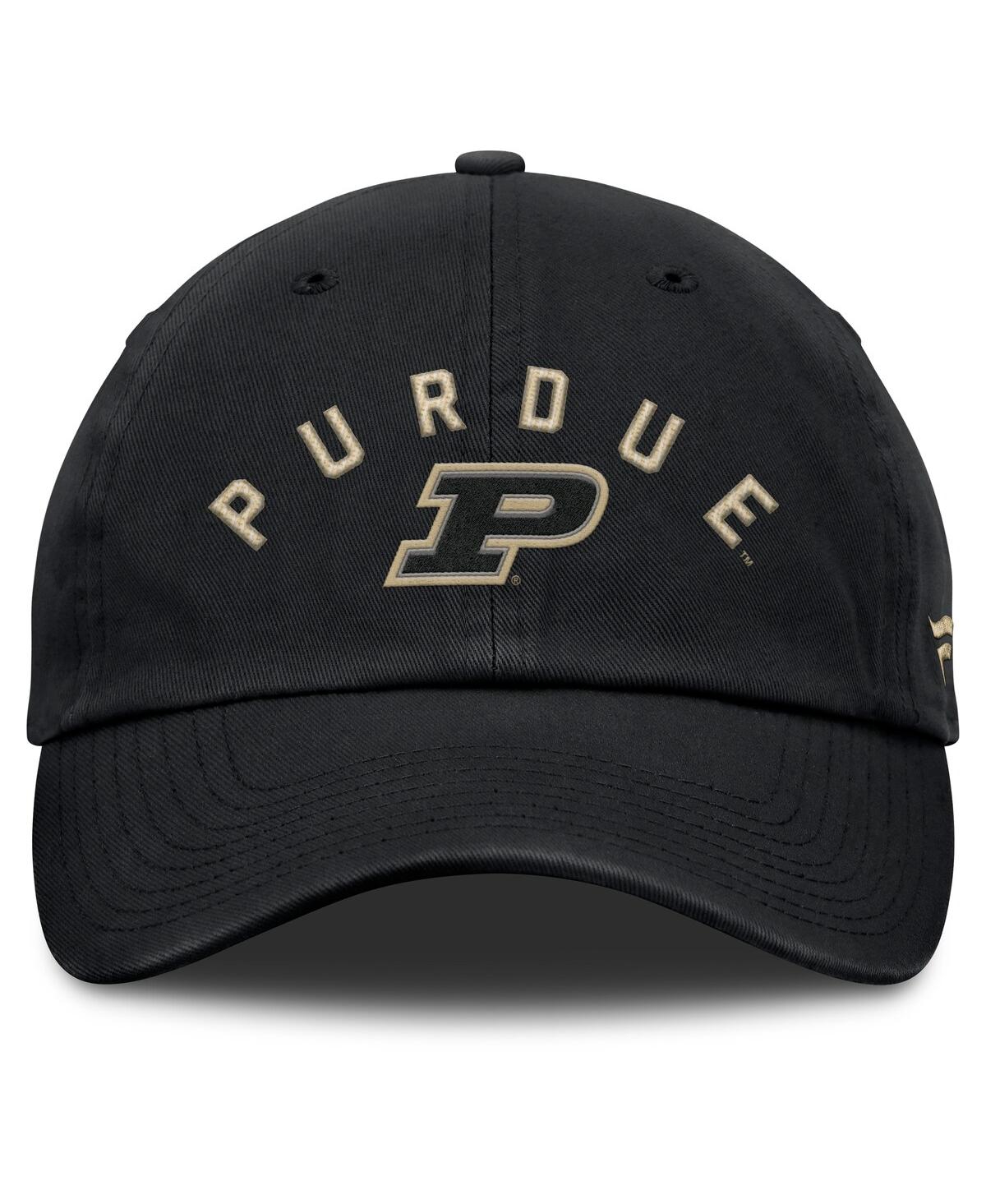 Fanatics Men's Black Purdue Boilermakers Myth Adjustable Hat In Black