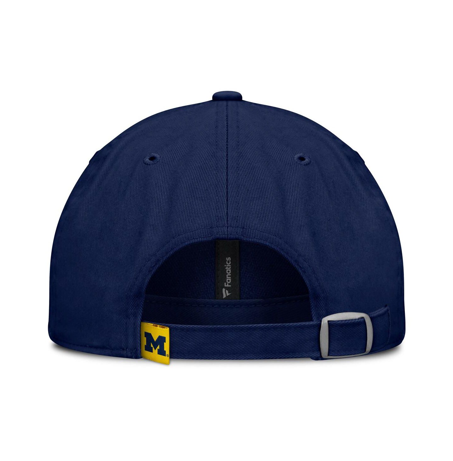 Женская кепка Fanatics Navy Michigan Wolverines Candid Adjustable Hat — фото 4