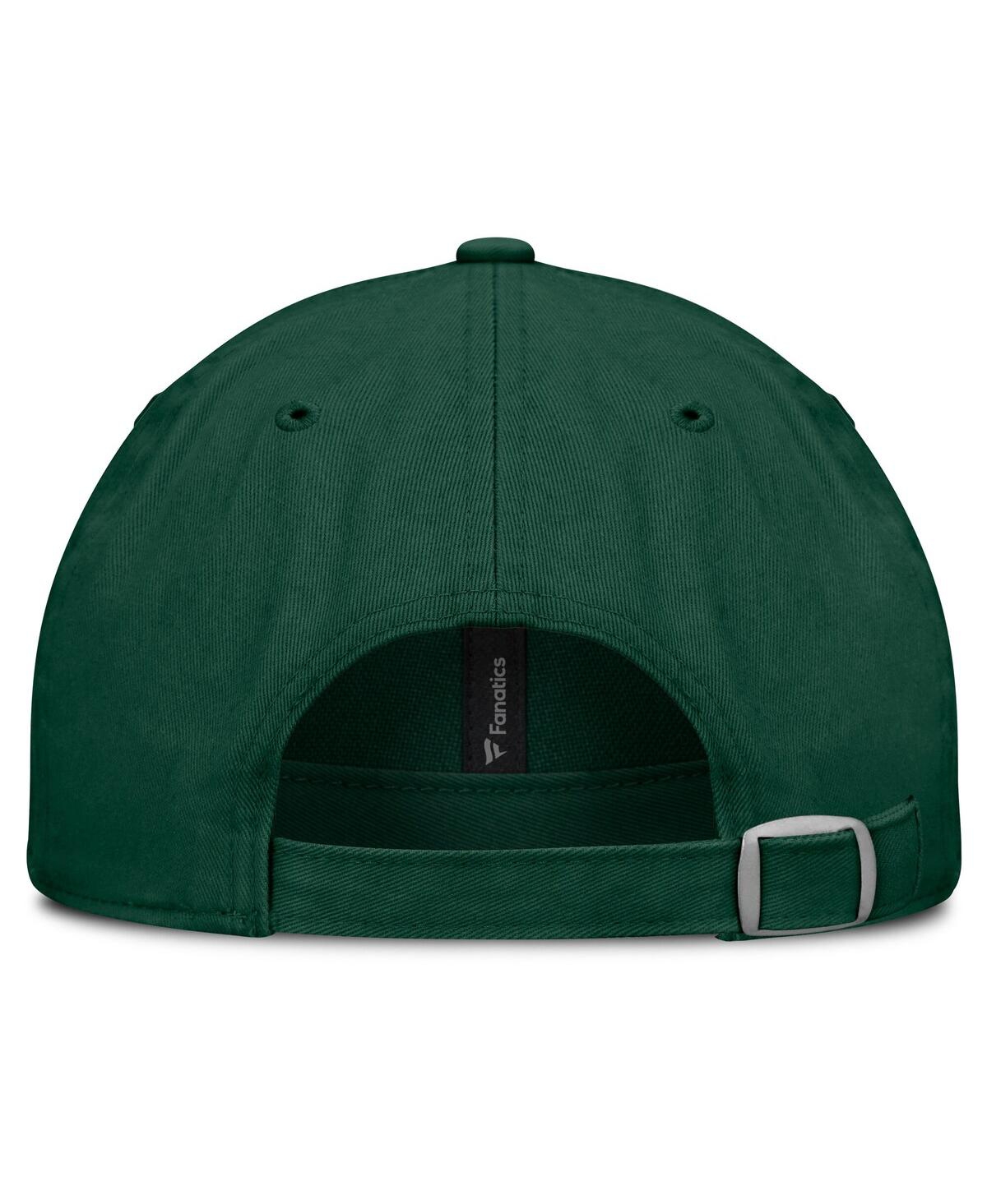 Fanatics Men's Green Miami Hurricanes Archer Adjustable Hat In Green