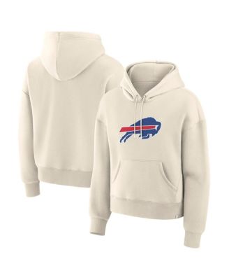 Fanatics - Women's Cream Buffalo Bills Dove Legacy Pullover Hoodie