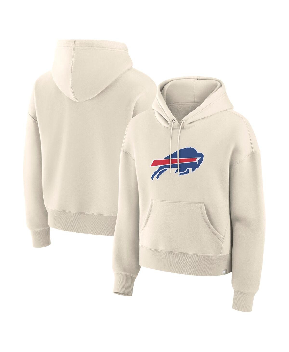 Fanatics Women's Cream Buffalo Bills Dove Legacy Pullover Hoodie In White