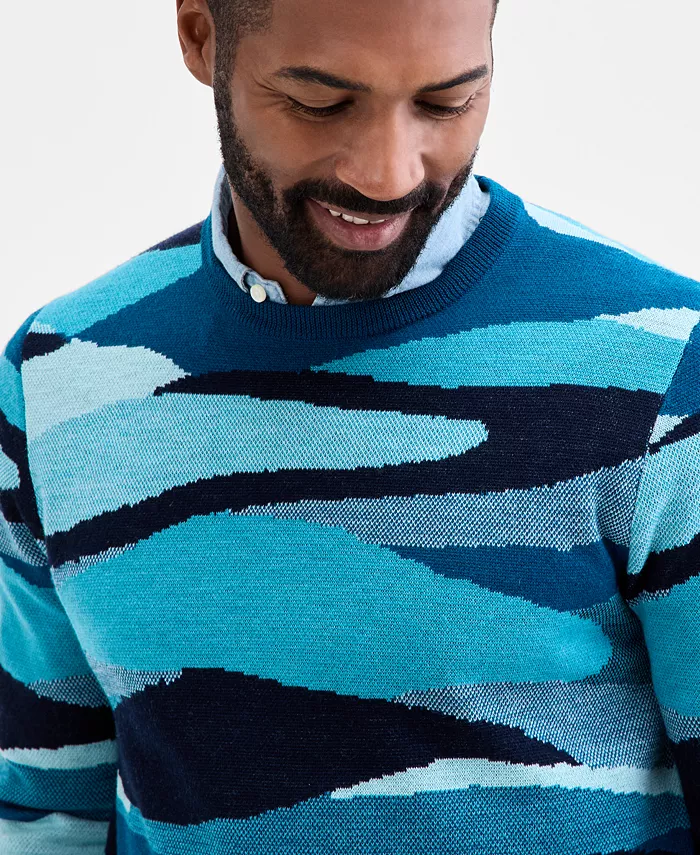 Men's Pattern Merino Sweater - thumbnail 6