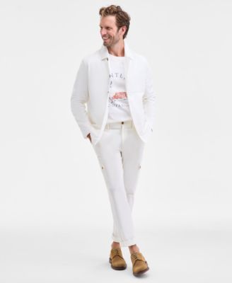 Men's Long Sleeve Button-Front Chore Jacket, Macy's Exclusive
