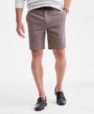 Men's Regular-Fit Checked Plaid 9" Shorts, Macy's Exclusive