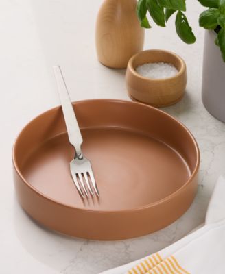 Aaden Matte Spice Dinner Bowl, Macy's Exclusive