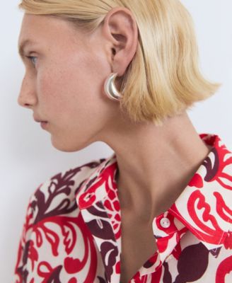 Women's Printed Cotton Shirt