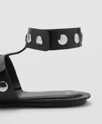 Women's Studded Leather Sandals
