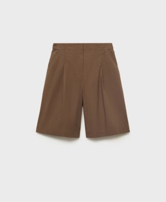 Women's Cotton Suit Bermuda Shorts