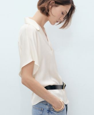 Women's Short Sleeve Fluid Shirt