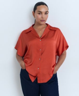 Women's Short Sleeve Fluid Shirt