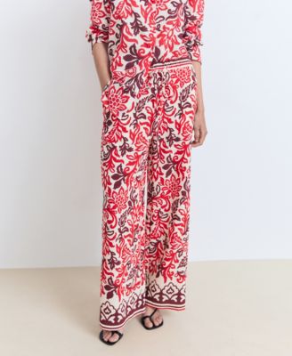 Women's Flowy Printed Pants