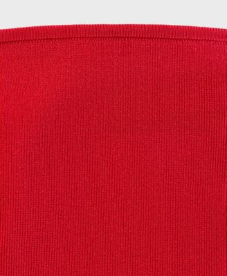 Women's Strapless Fitted Top