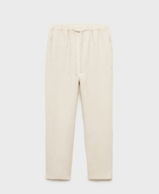 Women's Drawstring Linen Pants