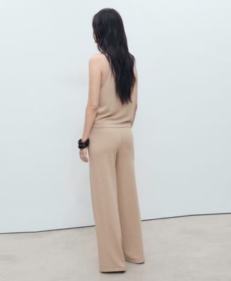 Women's Straight Knitted Pants