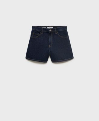 Women's High-Rise Denim Shorts