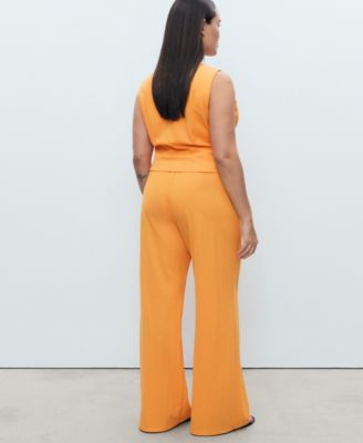 Women's Flowy Straight-Fit Pants