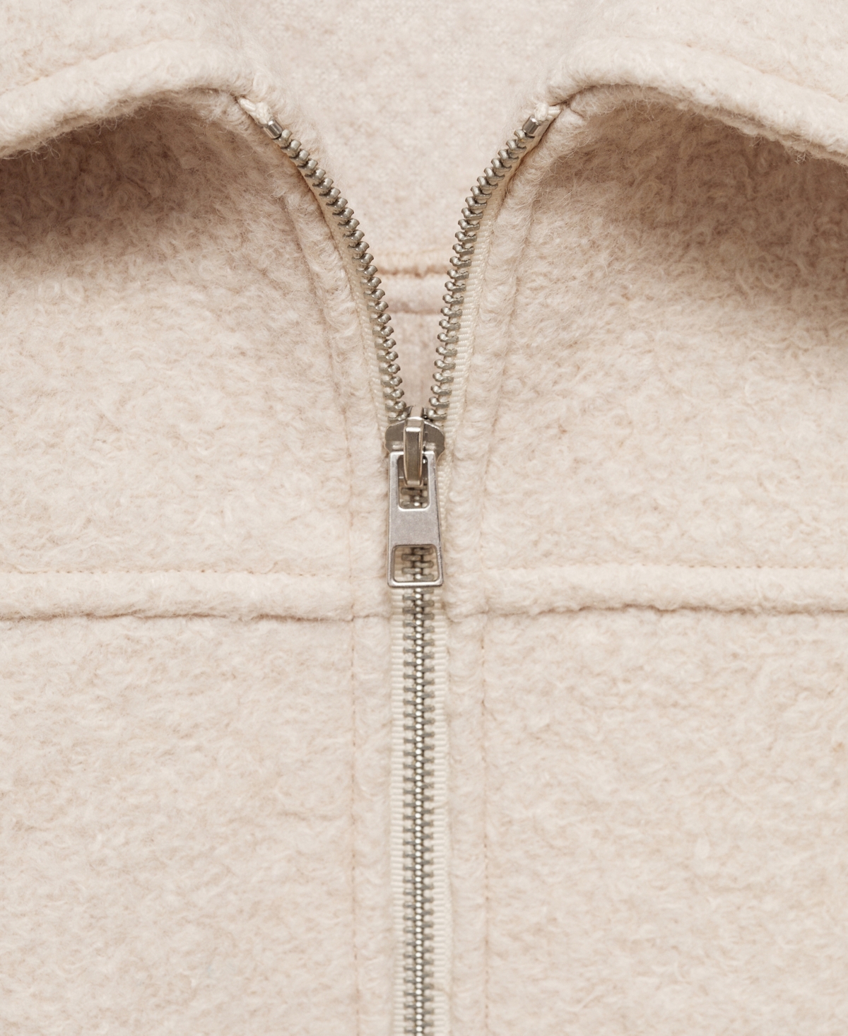 Mango Women's Pockets Wool Jacket In Neutral