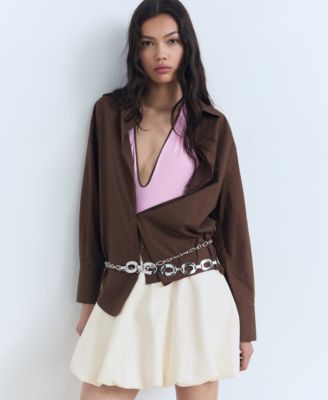 Women's Mini Balloon Skirt