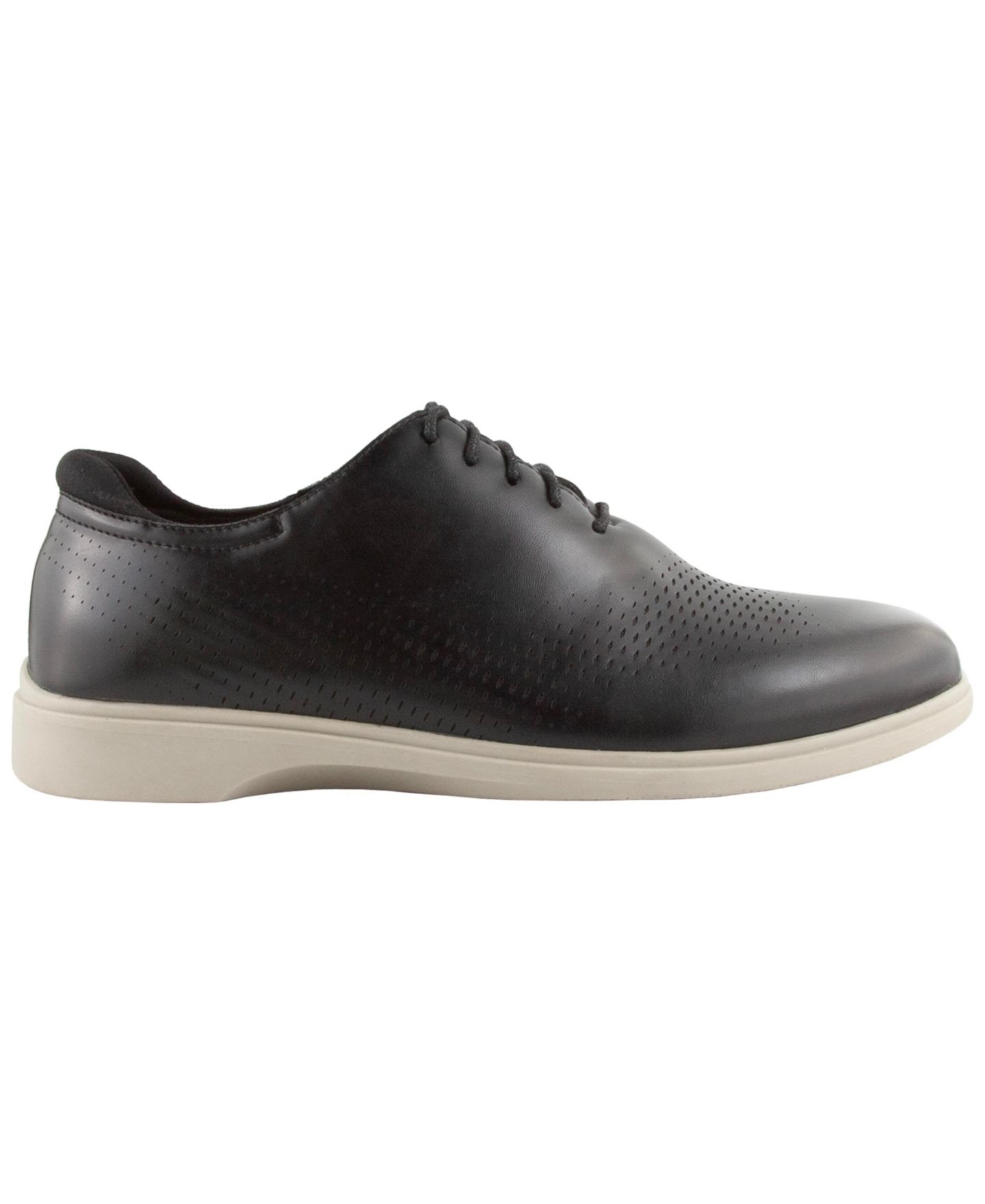 Deer Stags Men's Valencia Comfort Perforated Dress Oxford, цвет: Чёрный — фото 2
