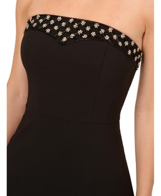 Women's Crepe Sleeveless Fit & Flare Mini Dress