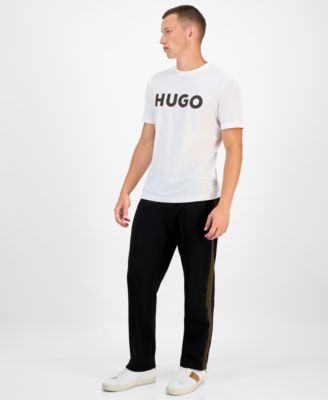 Hugo Boss Men's Dulivio Short Sleeve Crewneck Graphic T-Shirt