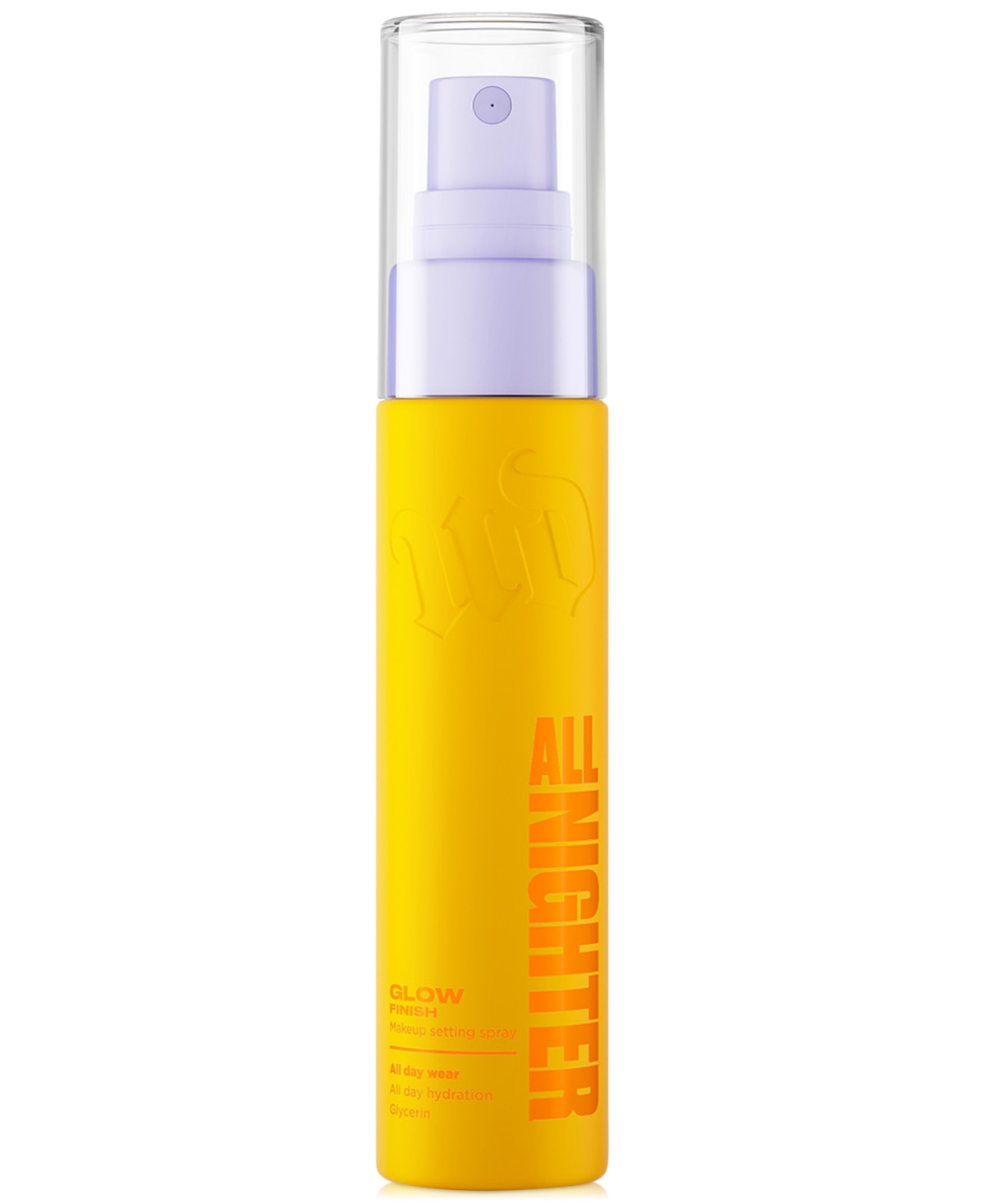 Urban Decay All Nighter Glow Setting Spray In Transparent