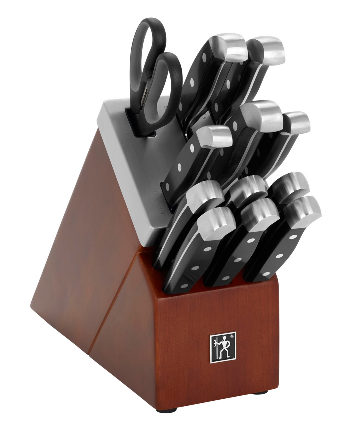 Henckels Stainless Steel 13-pc. Self Sharpening Knife Block Set