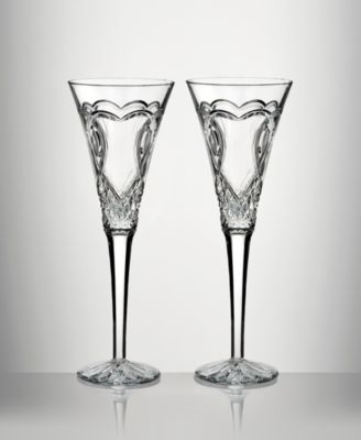 Wedding Toasting Flute 7 oz, Set of 2