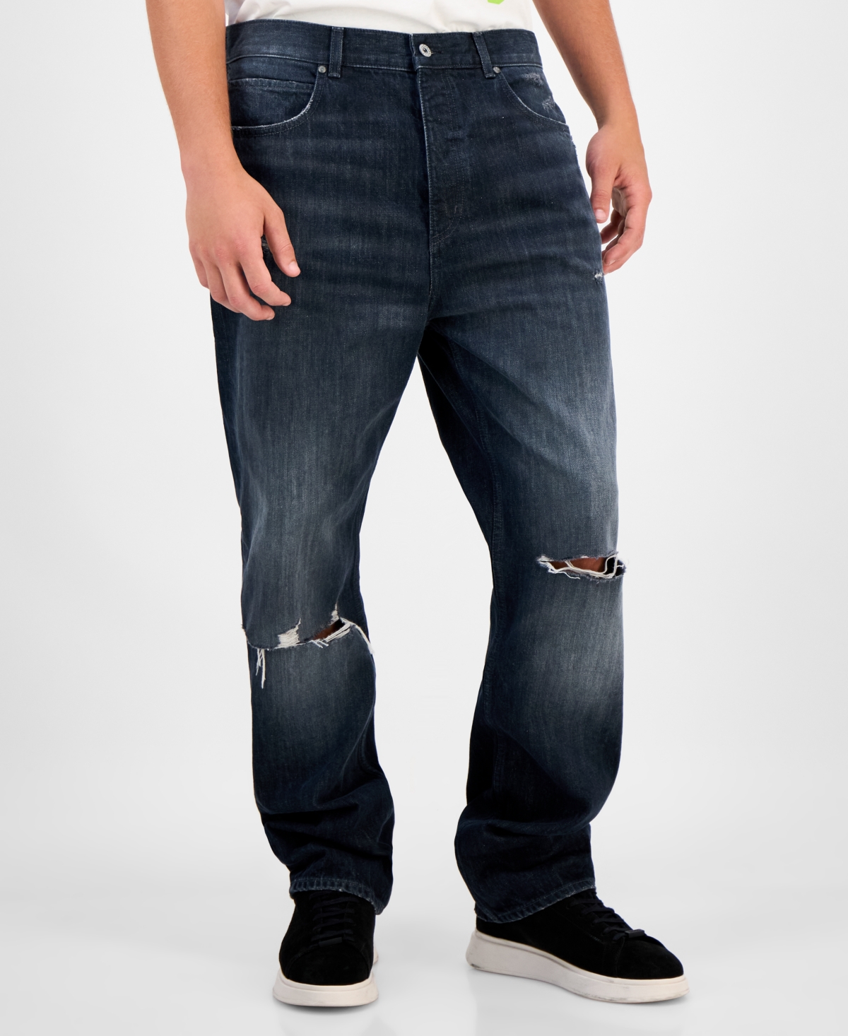 Hugo Boss Hugo By  Men's Nate Cotton Jeans In Blue