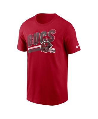 Men's Red Tampa Bay Buccaneers Essential Blitz Lockup T-Shirt