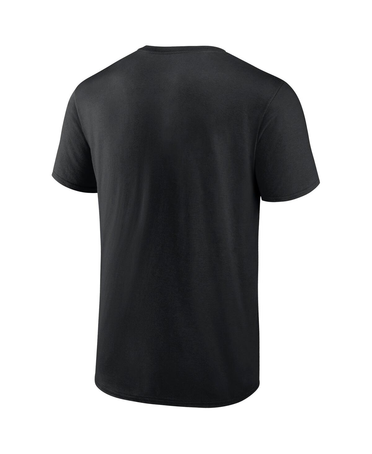 Fanatics Men's Black Chicago Blackhawks Authentic Pro Primary T-shirt In Black