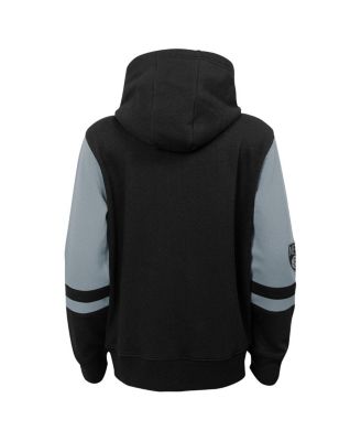 Preschool Black Brooklyn Nets Straight to the League Full-Zip Hoodie