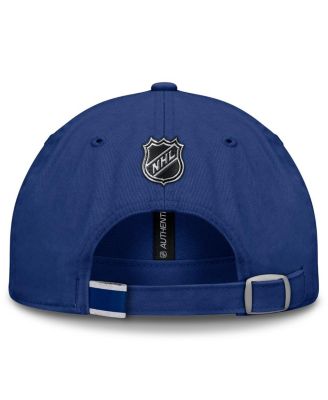 Men's Blue Toronto Maple Leaf's Authentic Pro Prime Adjustable Hat