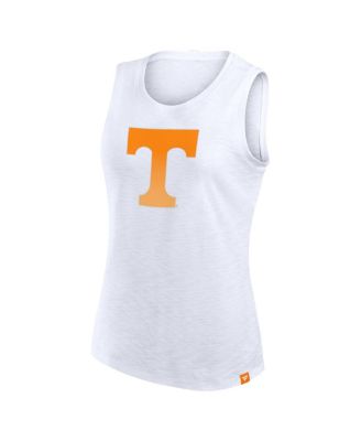 Women's White Tennessee Volunteers Activate Slub Tank Top