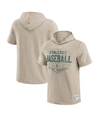 Fanatics - Men's Tan Oakland Athletics Hooded T-Shirt