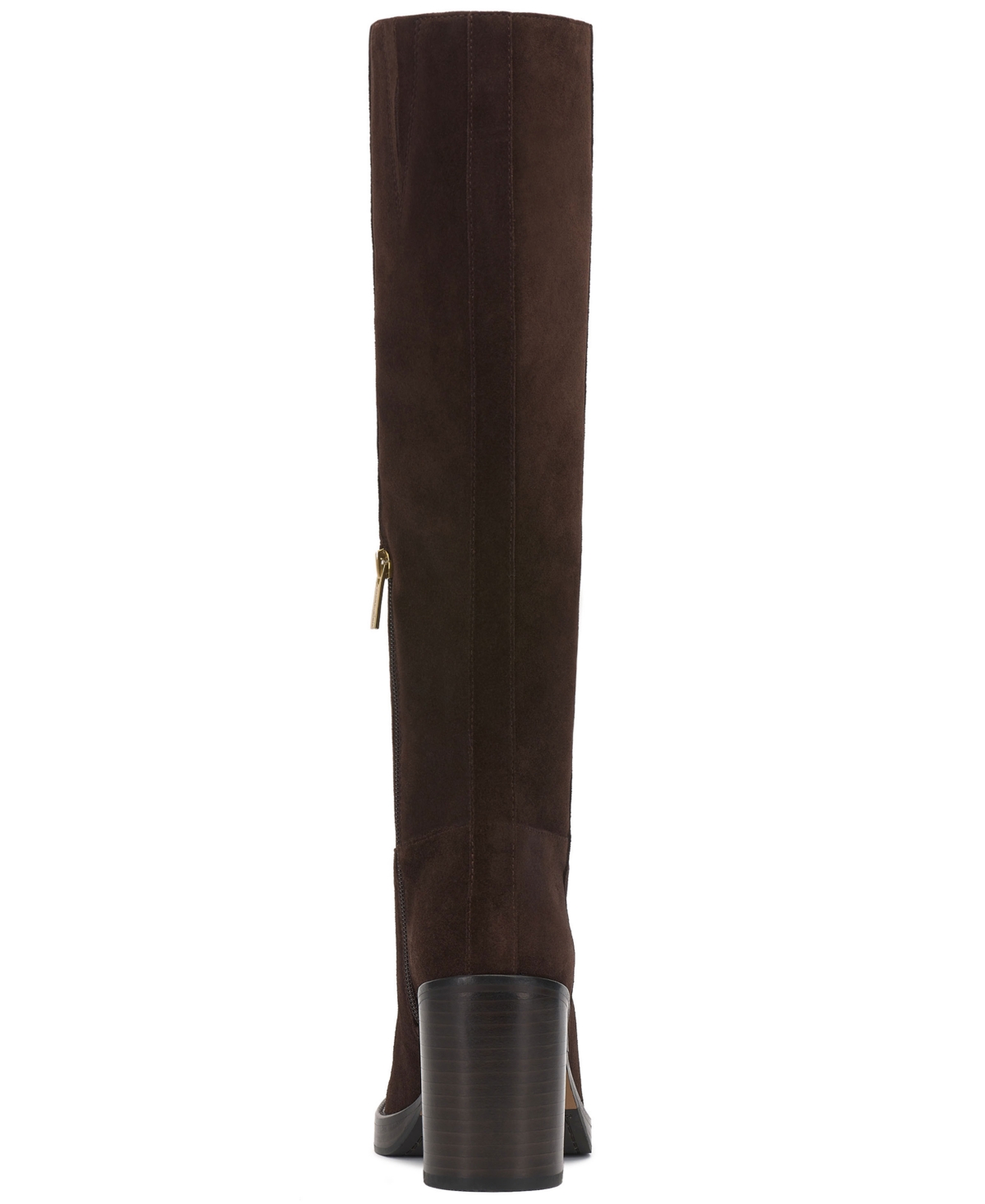 Vince Camuto Women's Gibi Wide-calf Platform Knee-high Boots In Brown