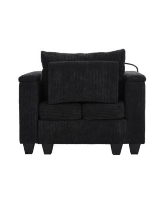 Convertible Sleeper Sofa with USB & Storage