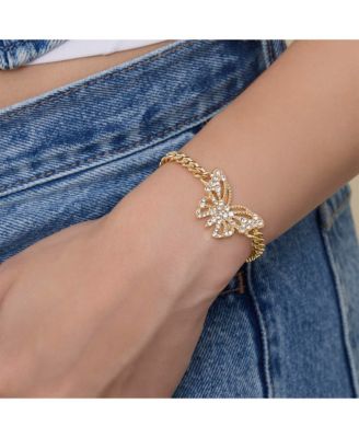 Butterfly Charm Chain Bracelet