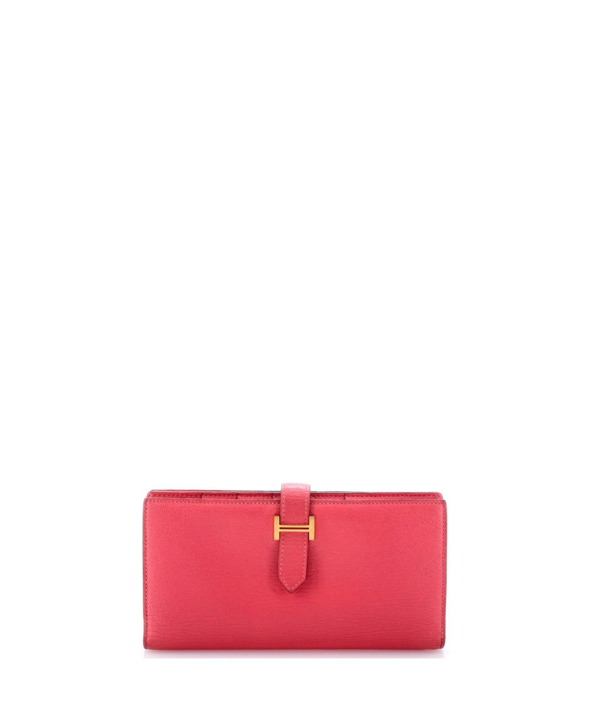 Long Bearn Wallet Chevre Mysore - Pink