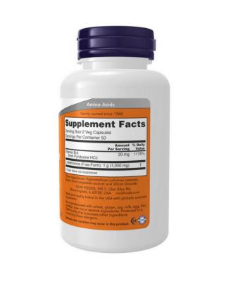 L-Methionine ,500 mg ,100 Caps