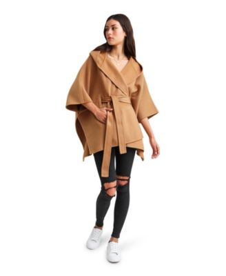 Women's Jackson Landing Wool Blend Cape Coat
