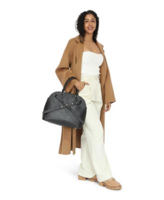 Women's Wide Awake Split Hem Overcoat