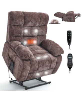 Lift Recliner Heat Massage Dual Motor