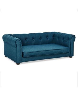 Elegant Elevated Dog Bed - Blue