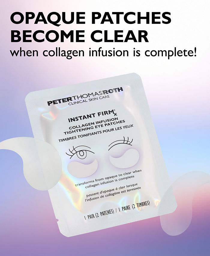 Peter Thomas Roth Instant FIRMx Collagen Infusion Tightening Eye Patches, 5 pairs