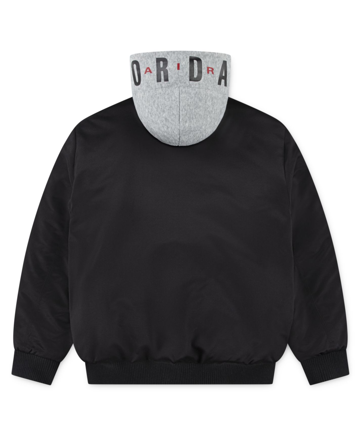 Куртка Jordan Hooded Long-Sleeve Bomber Jacket для мальчиков, цвет: Чёрный — фото 2