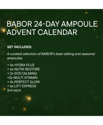 24-Pc. Advent Calendar Ampoule Set